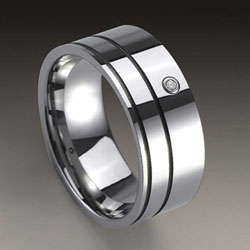 Black Titanium Ring