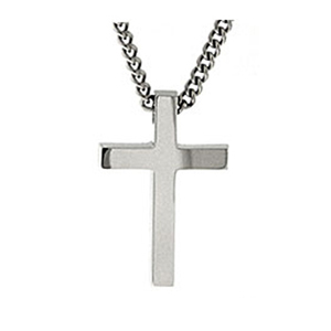 Titanium Cross Pendant