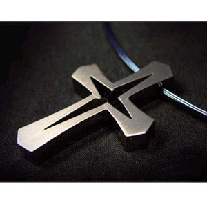 Titanium Cross Pendant