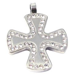 Titanium Cross Pendant