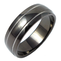 Black Titanium Ring