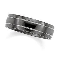 Black Titanium Ring