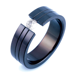 Black Titanium Ring