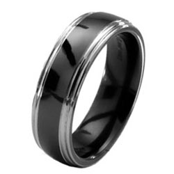 Black Titanium Ring