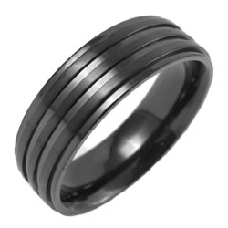 Black Titanium Ring