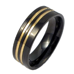 Black Titanium Ring