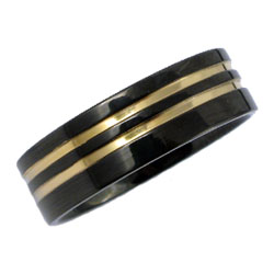 Black Titanium Ring