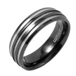 Black Titanium Ring