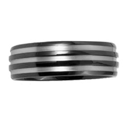 Black Titanium Ring