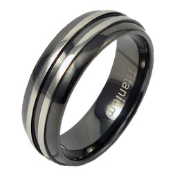 Black Titanium Ring